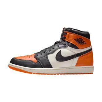Nike Jordan Schoenen, Heren, Veelkleurig, 47 EU, Leer, 1 Retro High OG Shattered Backboard