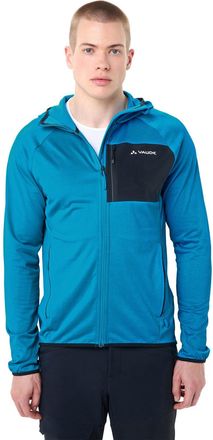 Vaude Fleecejacke VAUDE MENS TEKOA FLEECE JACKET II, Herren, Gr. XXL, active blau, Fleece, Obermaterial: 97% Polyester, 3% Elasthan, hoch geschlossener Auss