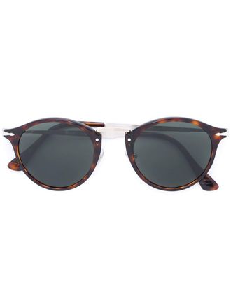 Persol Occhiali da sole tondi - Marrone