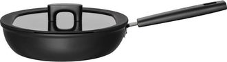 Fiskars Hard Face Sart&eacute;n Baja Antiadherente Negra 2,8 L