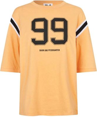 Baum Und Pferdgarten Dames, Tops, Oranje, Maat: XS Katoen