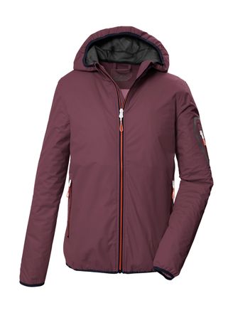 Killtec Softshelljacke KILLTEC KOS 325 WMN SFTSHLL JCKT, Damen, Gr. 40, lila (aubergine), Oberstoff: 100% Polyester, Futter: 100% Polyester, Jacken Softshellj