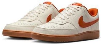 Nike Court Vision Low Sneaker in Sail/Campfire Orange at Nordstrom Rack, Size 10.5