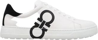 Ferragamo Low-Top Sneaker - Weekend Classic White Sneaker - Gr. 6 - in Weiß - für Damen