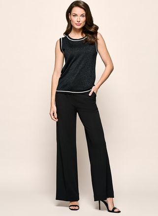 Mart Visser Athena Lurex Top Zwart