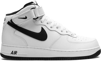 Nike Air Force 1 Mid White/Black sneakers - unisex - Leather - 15