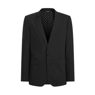 Dolce & Gabbana Blazers, male, Black, Size: XL Dolce & Gabbana Jackets