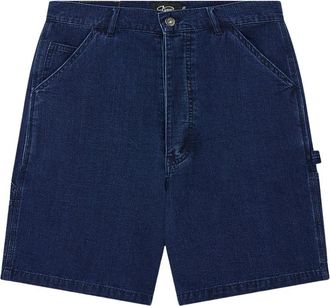 Deus Big Fella Denim Short - Heren - Denim shorts - Blauw - W32 - Denim - Korte Broeken