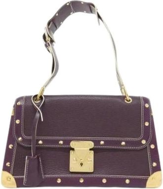 Louis Vuitton Pre-owned Shoulder Bags, female, Purple, Size: ONE SIZE Pre-owned Vintage Shoulder Bag