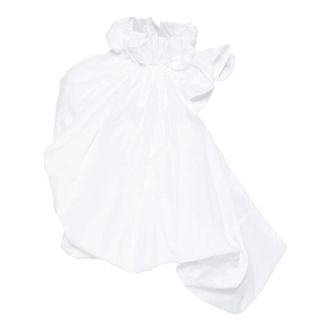 Comme Des Gar&ccedil;ons Ruffled Blouse - female - Comme des Gar&ccedil;ons - Blouses - White - M - Blouses & Shirts