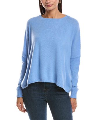 Minnie Rose Cropped Cashmere Sweater