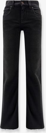 Balenciaga Pantaloni in denim con profili sfrangiati - BALENCIAGA - gender_Woman