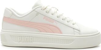 Puma Womens Smash Platform V3 Sneaker, Warm White-rose Dust, 7 UK
