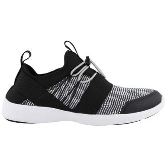 Vionic Sky Alaina Textile Synthetic Womens Low Top Trainers - Black White - Size:UK 5.5