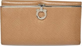 Ferragamo Portafoglio Icona in pelle - Toni neutri