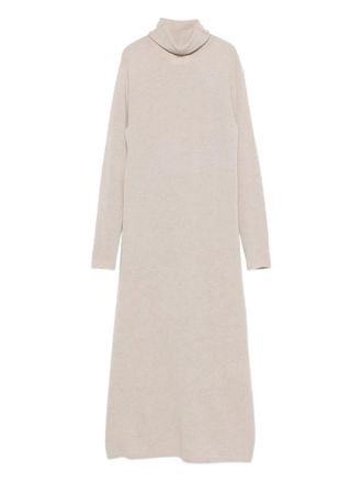 Lisa Yang turtleneck dress - women - Fabric - 0 - Neutrals