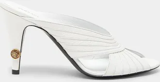 Versace Jeans Couture Medusa 90MM Leather Mules