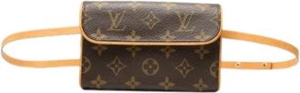 Louis Vuitton Pre-owned Pochette Florentine - Dames - Vintage Heuptassen - Bruin - ONE Size - Vintage