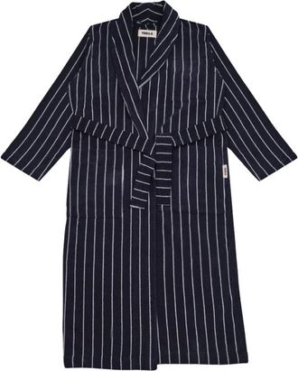 Tekla Tops - unisex - Badjassen - Blauw - L - Nachtkleding