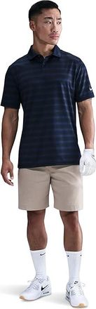 Nike Dri-FIT Good Polo Short Sleeve Stripe Mens Clothing College Navy/College Navy/White : 2XL, Elastane/Polyester