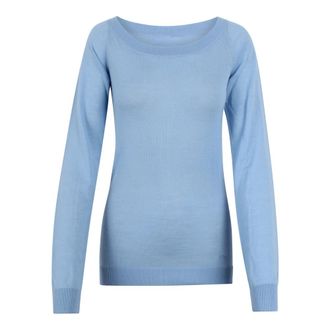 N&deg;21 Boat-neck Jumper - female - N21 - Round-neck Knitwear - Blue - XL - Knitwear