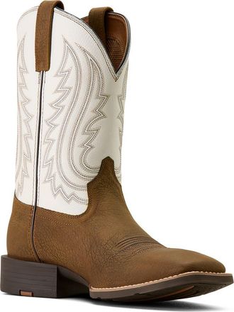 Ariat Big Sport Cowboy Boot in Brown/White at Nordstrom, Size 10.5