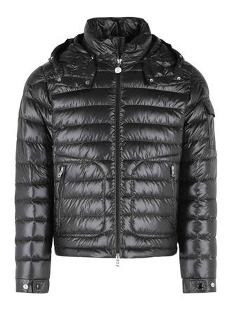 Moncler Lauros Short Hooded Down Jacket