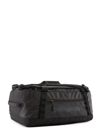 Patagonia Rectangular Black Duffel Bag with Padded Straps