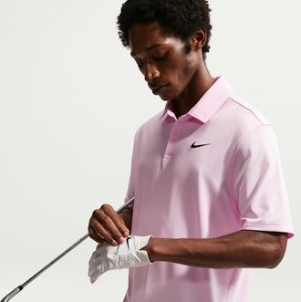 Nike Mens Velocity Dri-FIT Golf Polo in Pink | IB0273-663