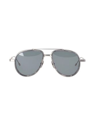 Thom Browne Sonnenbrille mit Pilotenrahmen