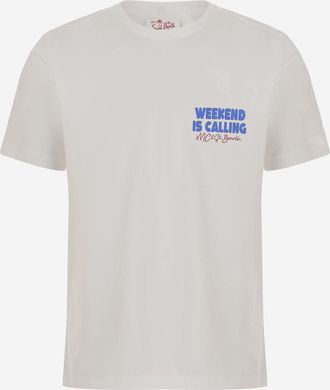 MC2 Saint Barth Baumwoll-T-Shirt mit Logo