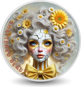 OEM Belleza Destrozada: Silencio Dorado Color Plata 1 Oz