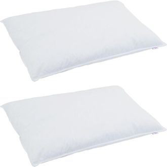 vidaXL Edred&oacute;n Con Almohada 3 Pcs Blanco Plumas Vidaxl