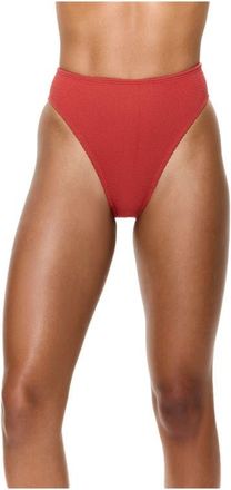 Gottex Tubular High Waist Bikini Bottom in Paprika at Nordstrom
