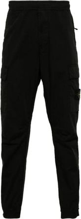 Stone Island Zwarte Casual Broek - Heren - Slim Fit Broeken - Zwart - W29 - Broeken