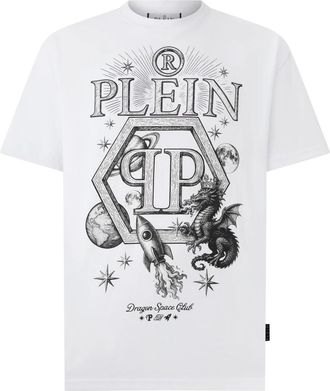 Philipp Plein T-Shirts - Heren - T-shirts - Wit - XL - Tops