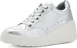 FLY London Derk742fly Womens Shoes Silver : EU 41 (US Womens 10-10.5) M, Leather