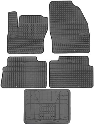 OEM Alfombrillas Frogum Et0303 + Funda 542742 - Ford Kuga I 2008-2012 Sin Tapones