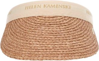 Helen Kaminski White 8 Visor Hat