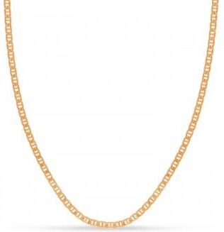 Allurez Mariner Chain Necklace With Lobster Lock 14k Rose Gold