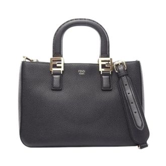 Fendi Pre-owned Vintage Tote Bag - Dames - Pre-owned - Zwart - Maat: ONE Size Leer
