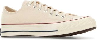 Converse Mens Ivory Canvas Chuck 70 Sneakers White