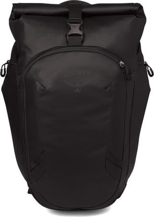 Osprey Transporter 30-Liter Roll Top Backpack in Raven Black/black at Nordstrom