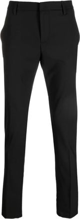 Dondup virgin-wool tailored trousers - men - Spandex/Elastane/Virgin Wool - 36 - Black