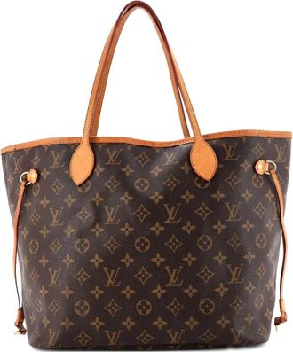 Louis Vuitton Borsa tote Neverfull NM MM in tela con monogramma - Marrone