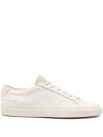 Common Projects Achilles leren sneakers - Wit