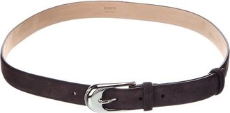 Khaite Khaite Dome Suede Belt