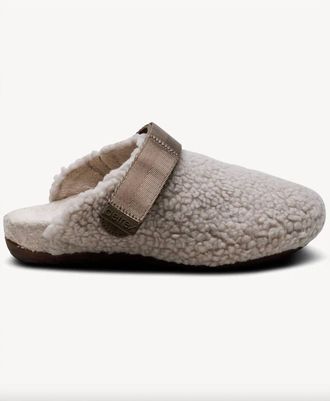 Aetrex Womens Millie Arch Support Slipper In Oatmeal