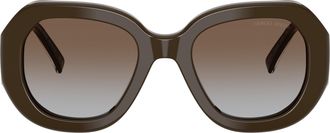 Giorgio Armani 0ar8248 Gradient Geometric Oversized Sunglasses