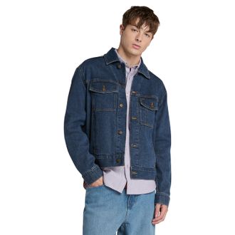 Timberland Mens Denim Jacket - Blue - Size X-Large
